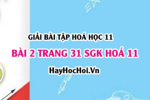 Giải bài 2 trang 31 SGK Hoá 11: Tính chất hoá học của Nitơ